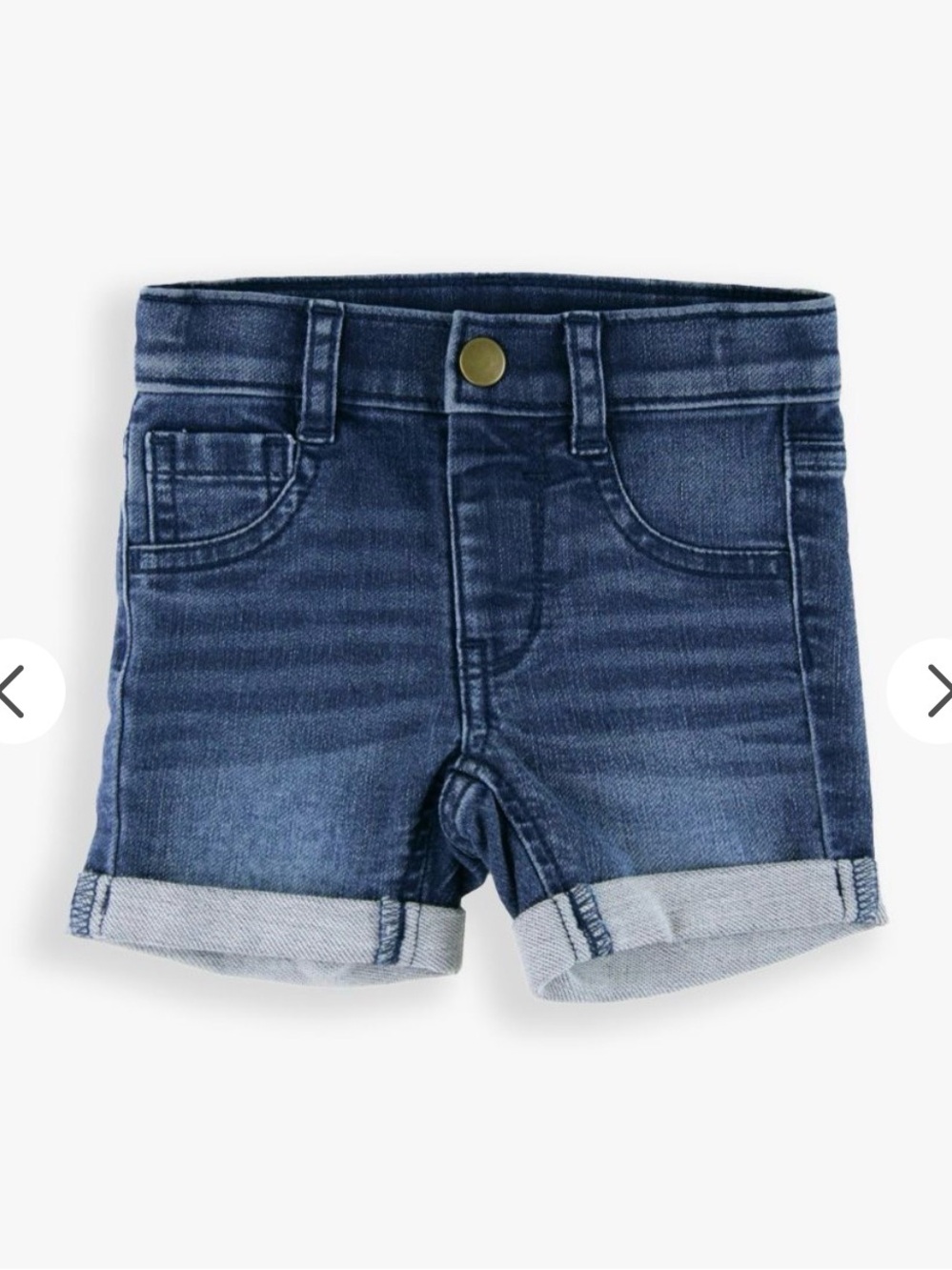 NWT Boys' Stretch Medium Wash Denim Shorts
